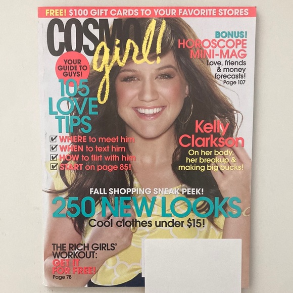 Kelly Clarkson Seventeen and CosmoGirl Magazines 2006/2007 - Picture 6 of 14